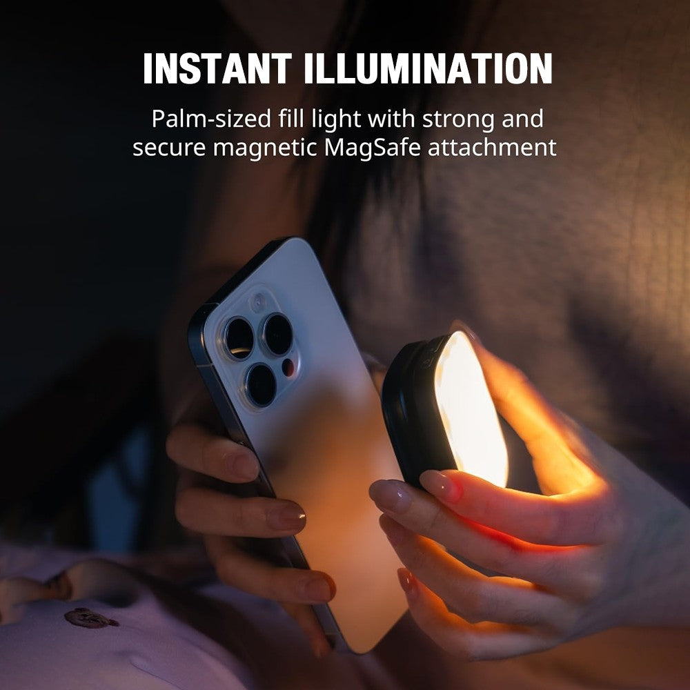 ✨ Magnetic Selfie Light (Magsafe) – LED Phone Light + Mirror | Luz Selfie Magnética 💡📱
